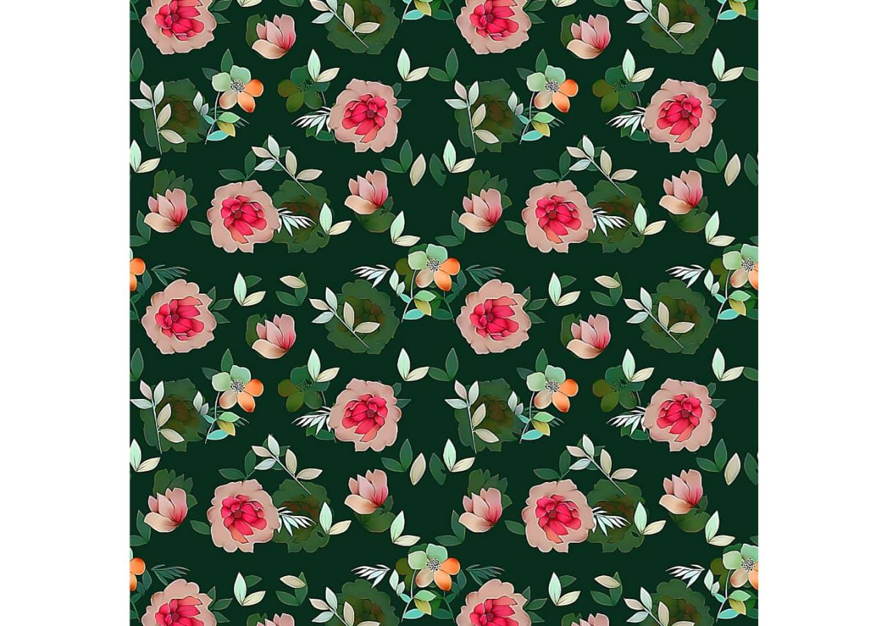 2Pc Lawn Allover Suit #10