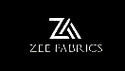 Zee Fabrics logo on a dark background